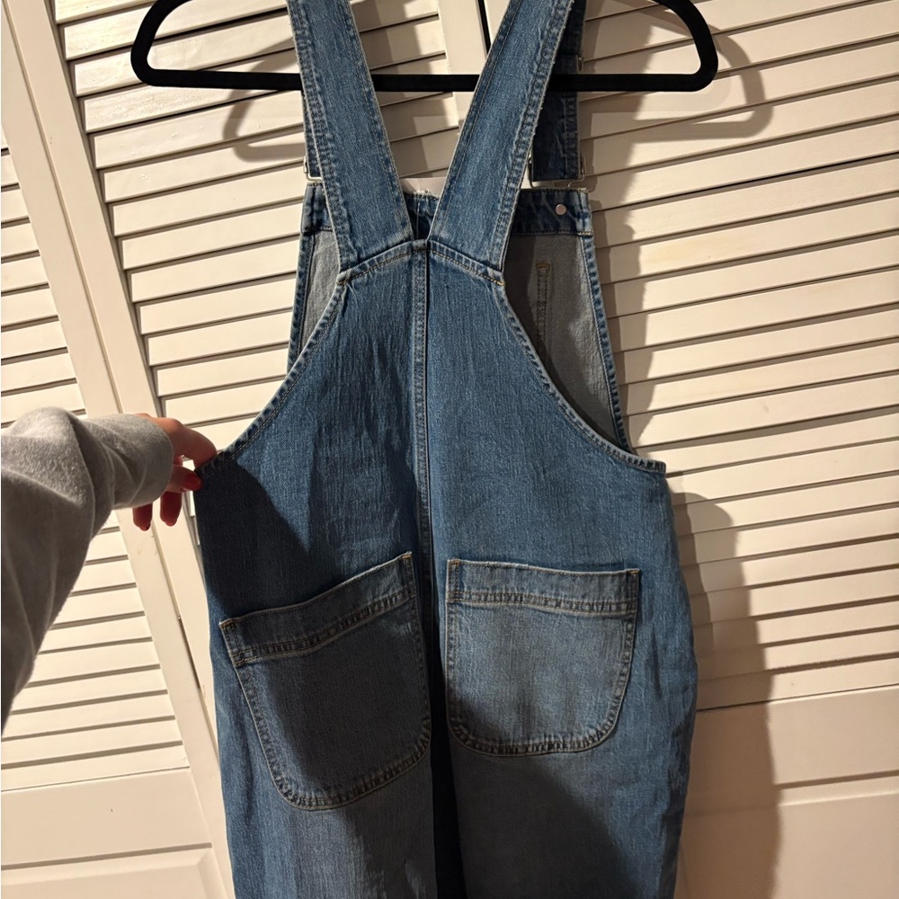 J. Crew Blue Denim Overalls - Picture 3 of 7